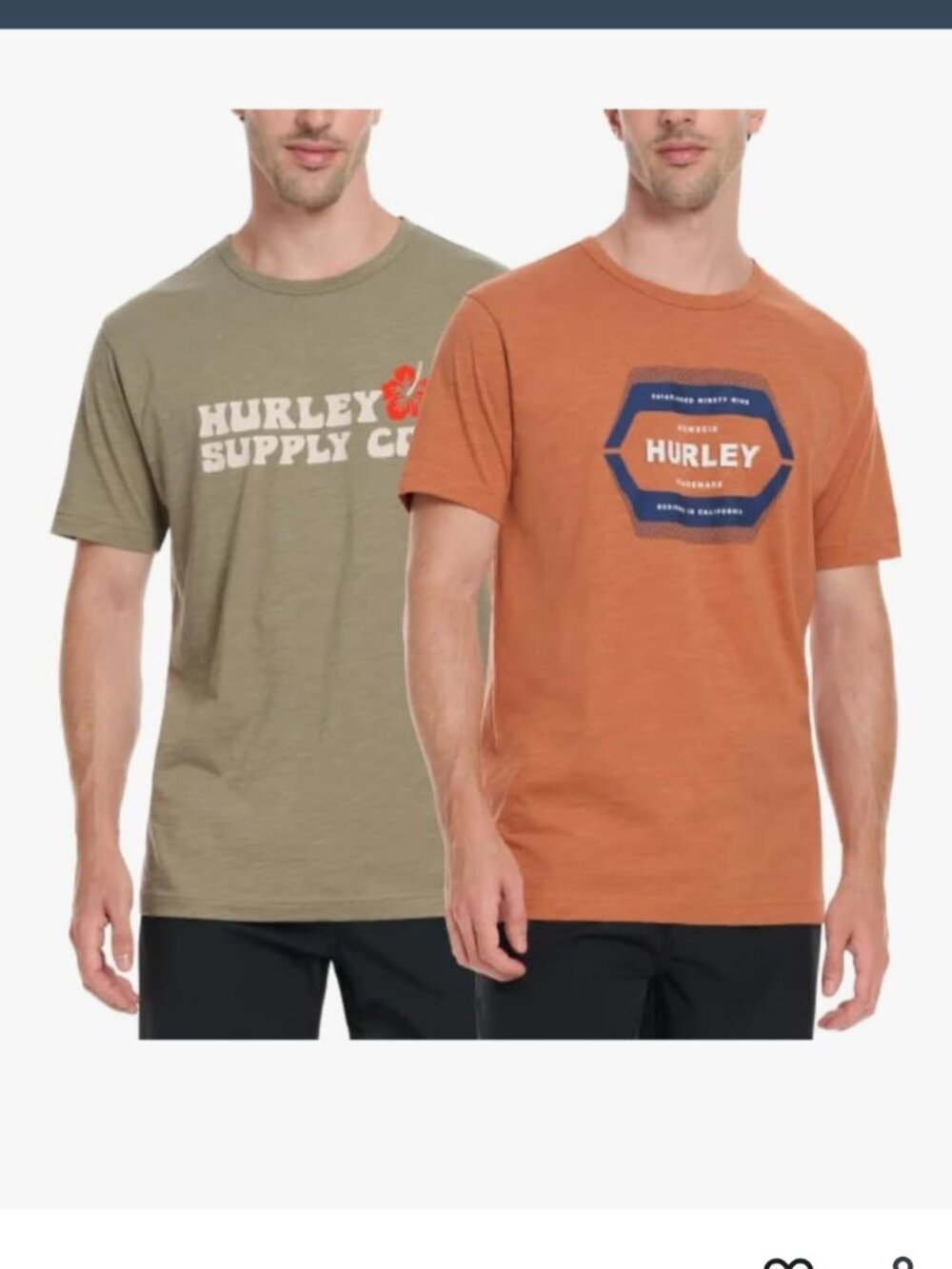 Hurley 2pack tees